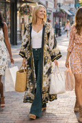 Paris - Long kimono robe