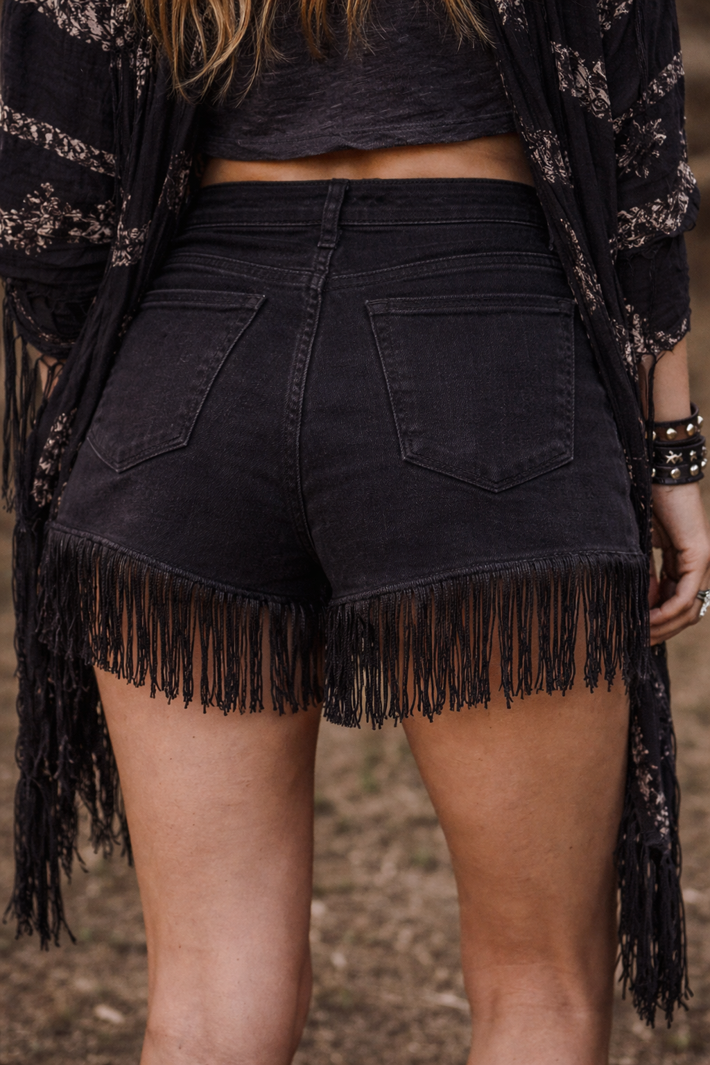 Sundown - Fringe cut offs