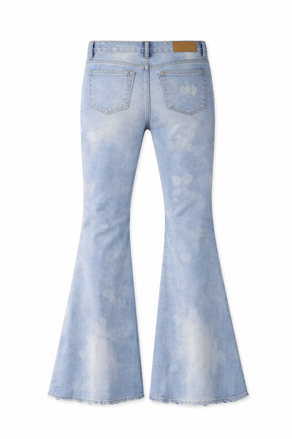Dawn Horizons - Reworked flared jeans