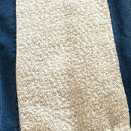 Seafoam - up-cycled boho flared jeans