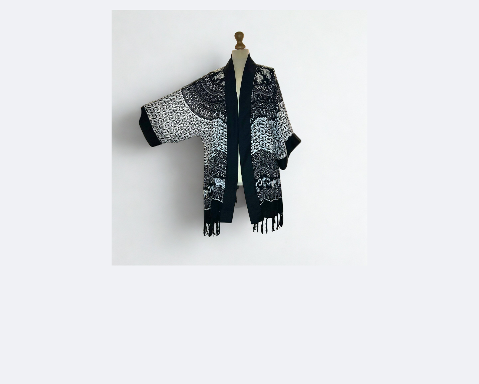 Kenya -  Kimono style jacket