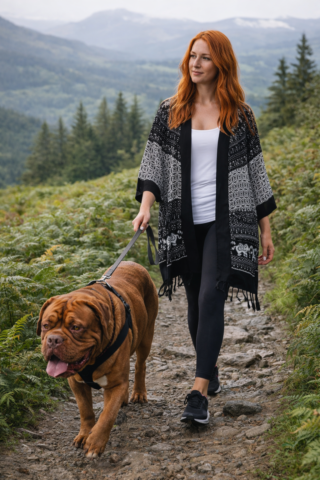 Kenya -  Kimono style jacket
