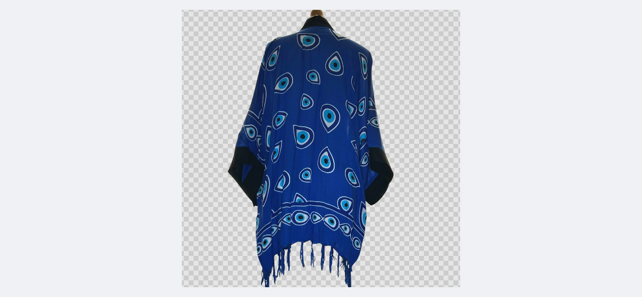 Nazar - Blue kimono style jacket