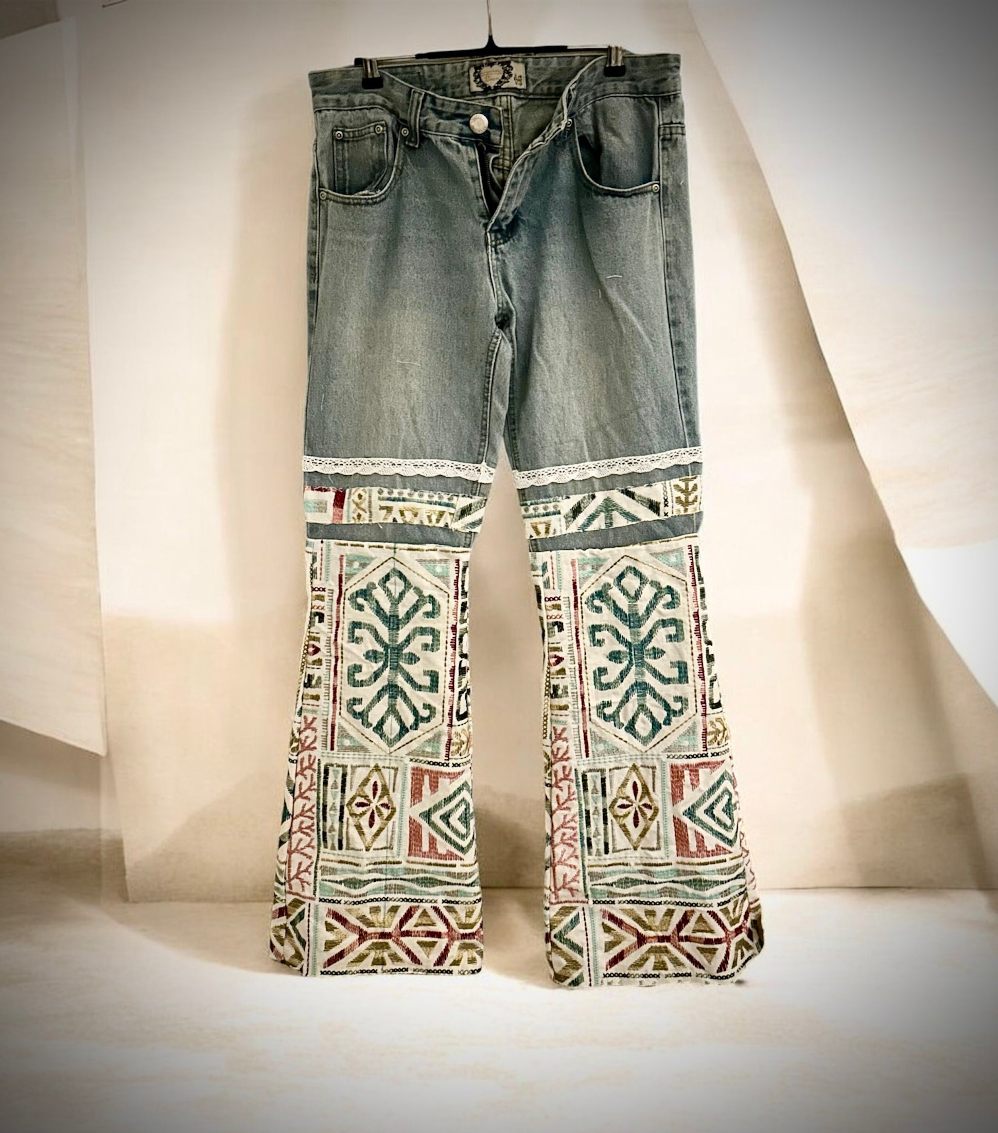 Dune - up-cycled boho flares